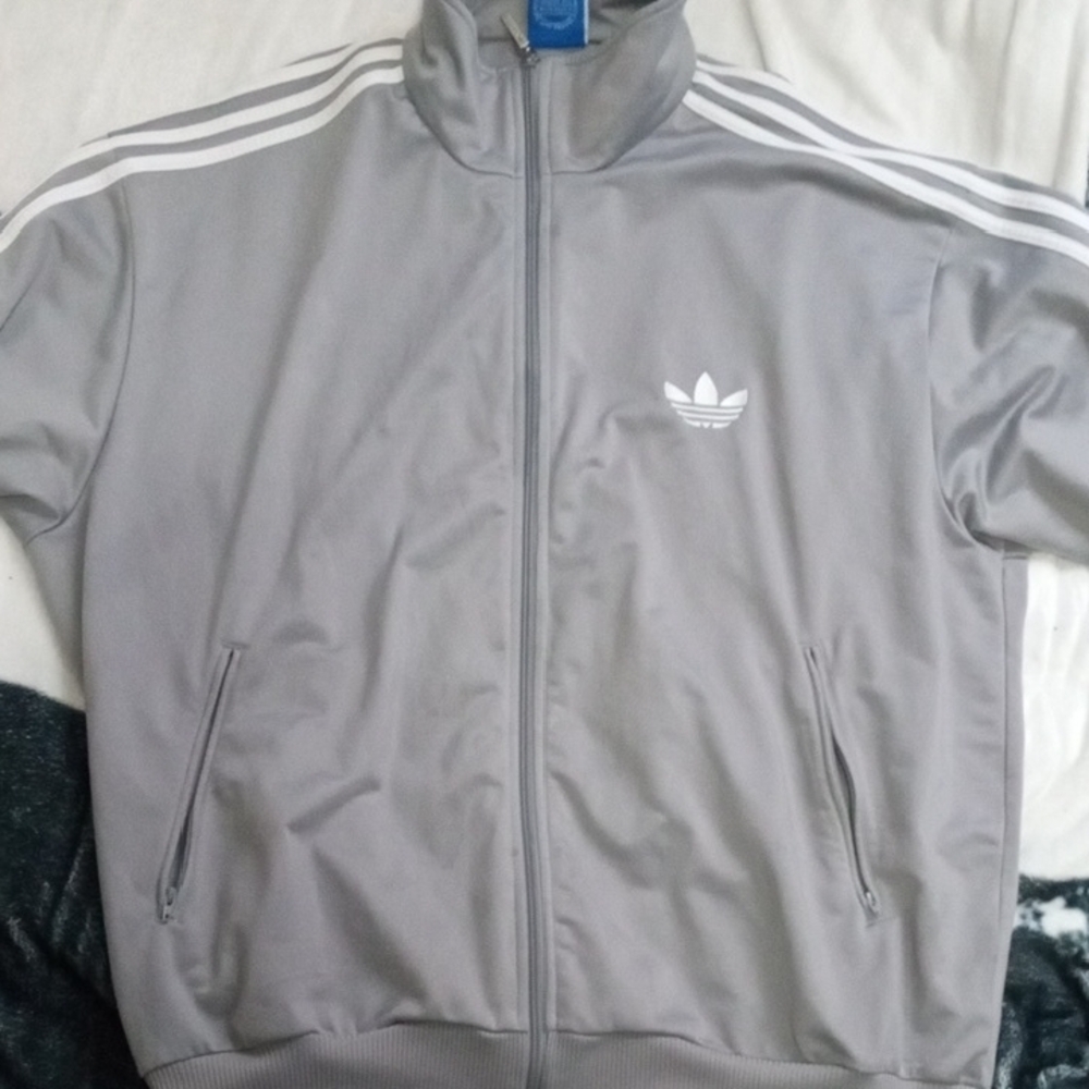 Adidas Gray Track Jacket